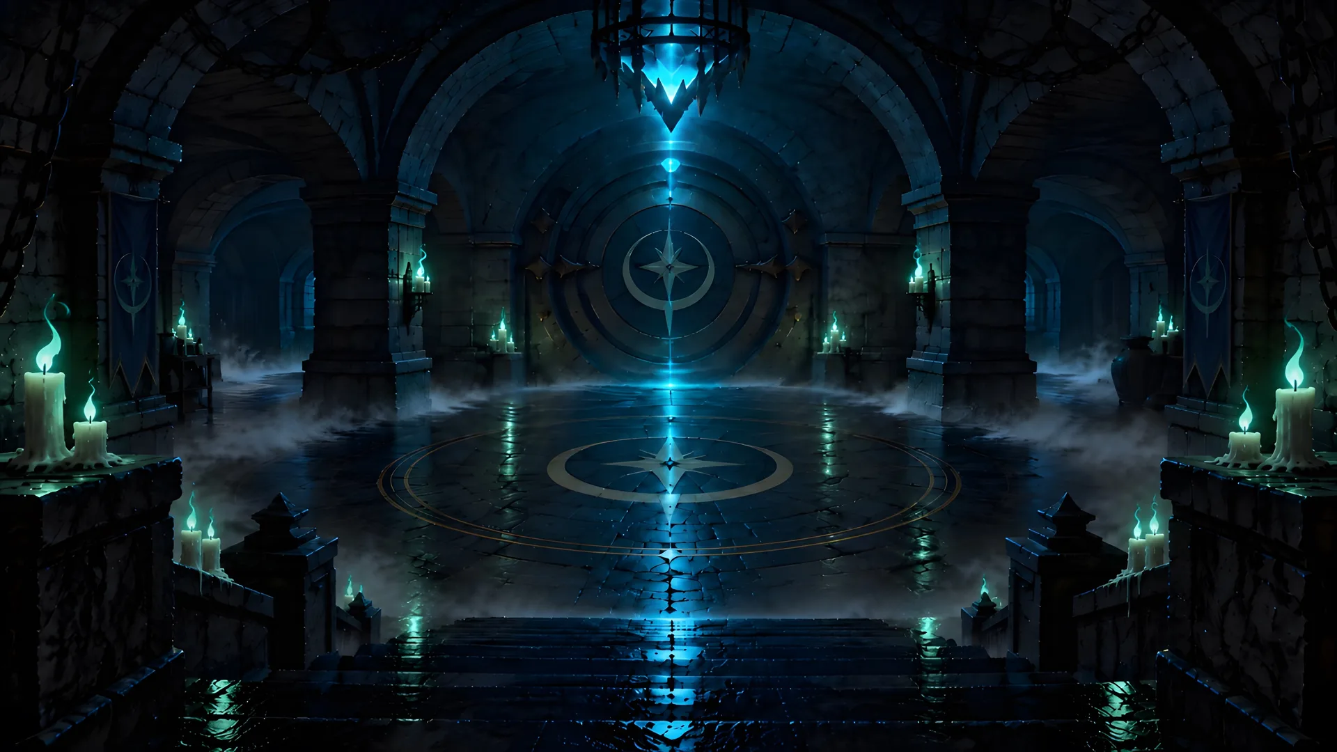 The jade-lit ritual chamber of Jadebound